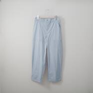 麻混ストレッチコクーンパンツ　(23122)