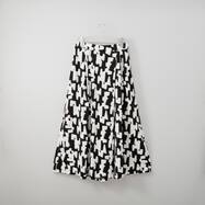 接触冷感プリントトラベルスカーチョ　(23123)