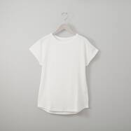 ストライプリブフレンチスリーブプルオーバー　(63120)