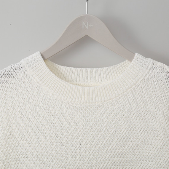 鹿の子編みニットプルオーバー (73107) 4枚目画像