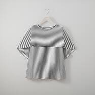 ケープ襟プルオーバー　(63122)