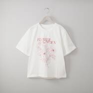 ＦＬＯＷＥＲ　ＧＡＲＤＥＮプリントＴシヤツ　(63121)