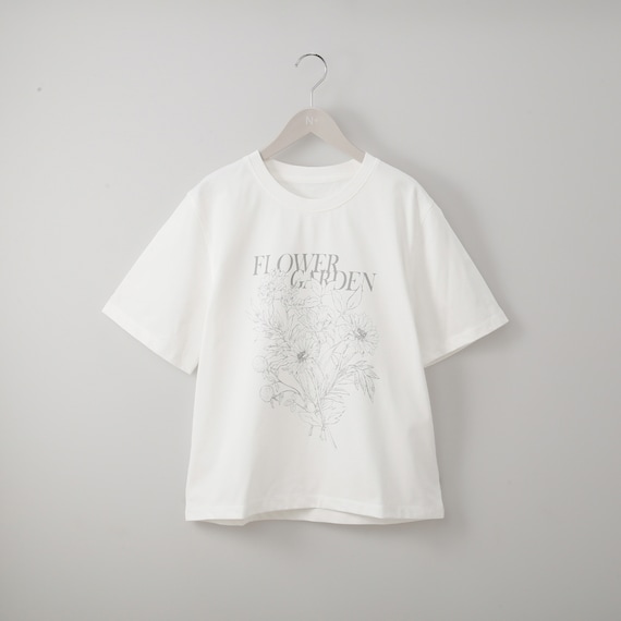 FLOWER GARDENプリントTシヤツ (63121) 1枚目画像