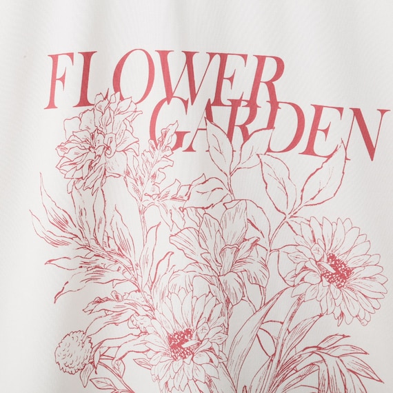 FLOWER GARDENプリントTシヤツ (63121) 3枚目画像