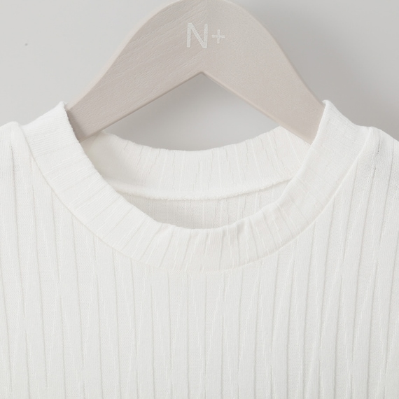 ランダムリブプチハイネックプルオーバー (63123) 4枚目画像