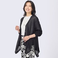 【N+商品】イレギュラーヘムシアーカーディガン　(83111)