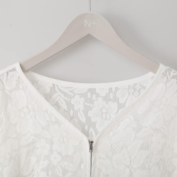 涼やかメッシュレースショートブルゾン (13112) 4枚目画像