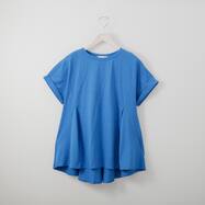 コットンタッチバックペプラムプルオーバー　(63124)