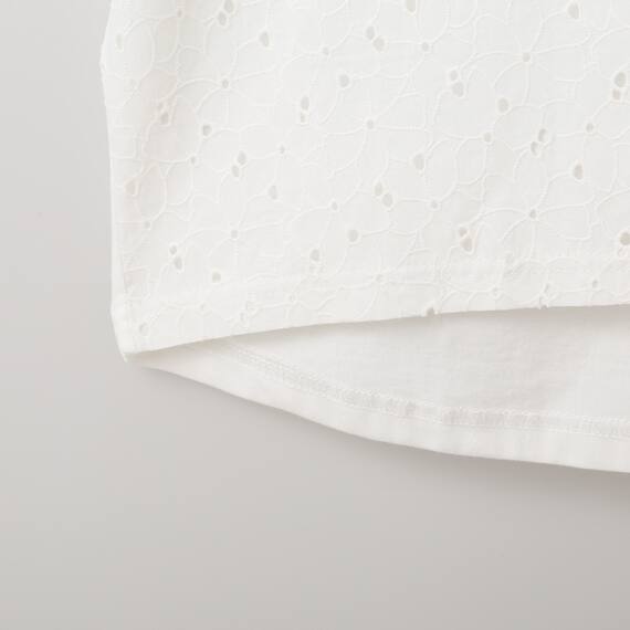 エンブロイダリーフレンチ袖プルオーバー (63127) 6枚目画像