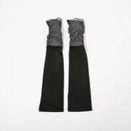 【N+商品】ＵＶカットひんやりアームカバー袖口ラメタイプ　(93136)