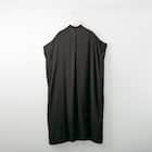 接触冷感ドットストライプボリュームワンピース (43115) 2枚目画像