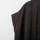 接触冷感ドットストライプボリュームワンピース (43115) 5枚目画像