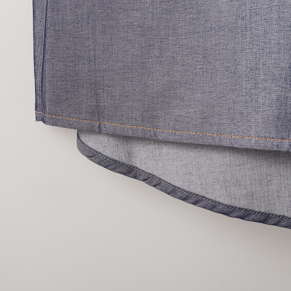 接触冷感シャンブレーワンピース (43116) 6枚目画像