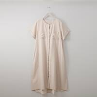 接触冷感シャンブレーワンピース　(43116)
