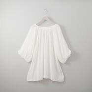 接触冷感袖ボリュームブラウス　(53130)