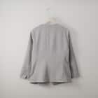 麻調ストレッチノーカラージャケット (13113) 2枚目画像