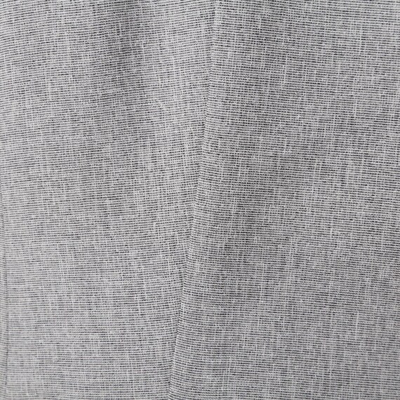 麻調ストレッチノーカラージャケット (13113) 5枚目画像