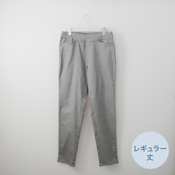 マジックベルトストレッチパンツ レギュラー丈 (23134) 1枚目画像