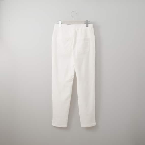 マジックベルトストレッチパンツホワイトR (23137) 2枚目画像