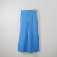 麻調セミワイドパンツ　(23145)