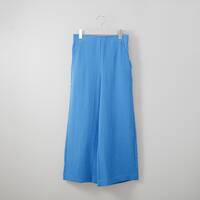 麻調セミワイドパンツ　(23145)