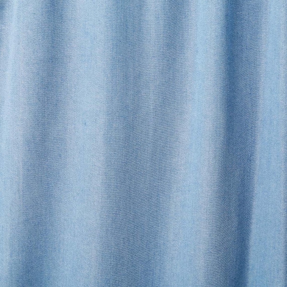 接触冷感シャンブレーライトデニムパンツ (23146) 3枚目画像