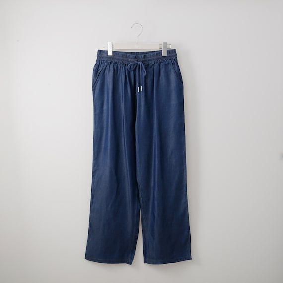 接触冷感シャンブレーライトデニムパンツ (23146) 1枚目画像