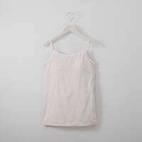 抗菌防臭ひんやりなめらかカップ付きキャミソール　(Z3111)