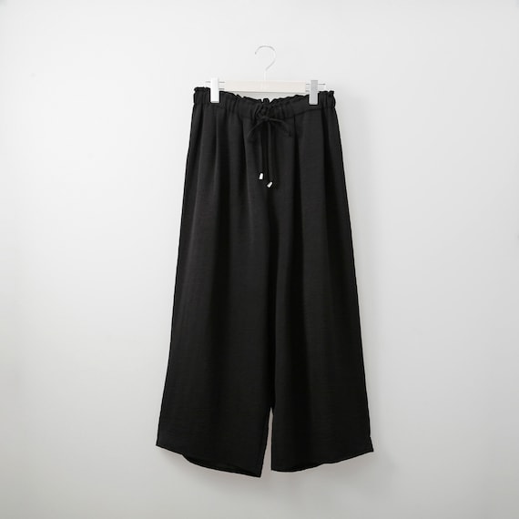 ワッシャーサテンワイドパンツ (23143) 1枚目画像