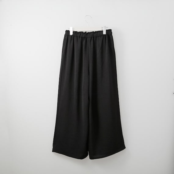ワッシャーサテンワイドパンツ (23143) 2枚目画像
