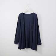 とろみ素材のひんやりリラックスルームウェアカーディガン (Z3116)