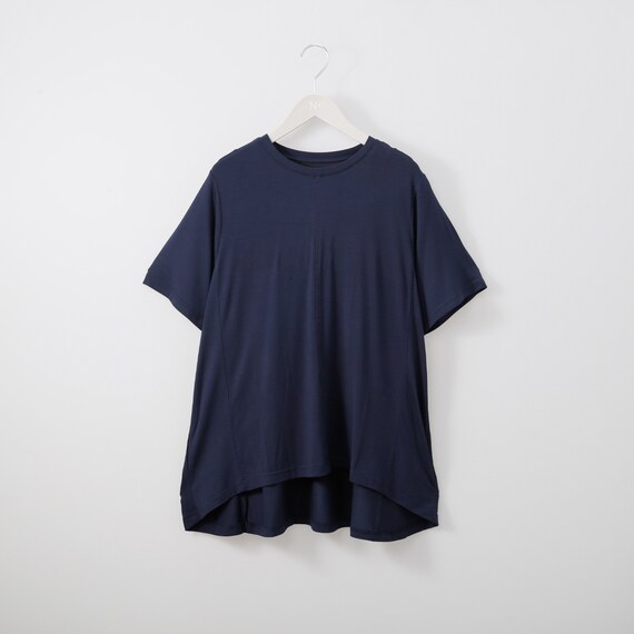 とろみ素材のひんやりリラックスルームウェアプルオーバー　(Z3117) 1枚目画像