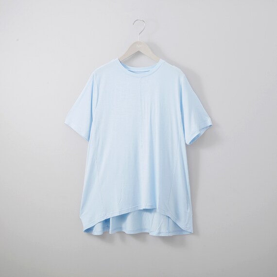 とろみ素材のひんやりリラックスルームウェアプルオーバー (Z3117) 1枚目画像