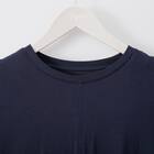 とろみ素材のひんやりリラックスルームウェアプルオーバー (Z3117) 4枚目画像