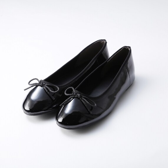 楽らく軽量シューズはっ水バレエタイプ　(94102) 1枚目画像