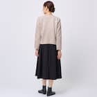 ストレッチスウェード調ブルゾン (14100) 4枚目画像