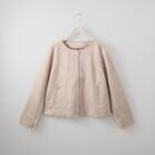 ストレッチスウェード調ブルゾン　(14100) 5枚目画像