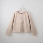 ストレッチスウェード調ブルゾン (14100) 5枚目画像