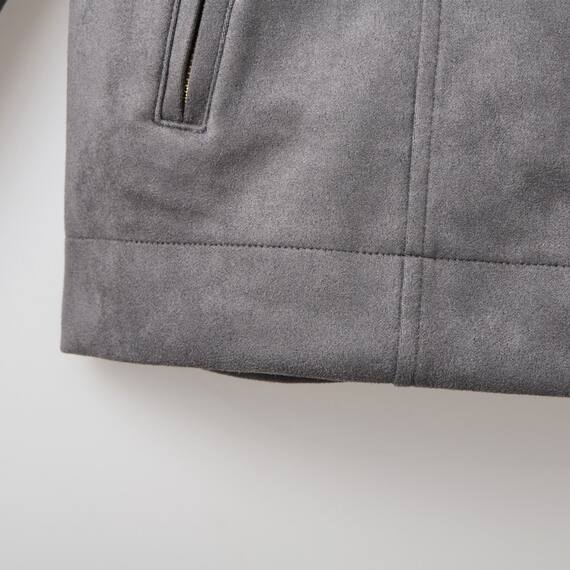 ストレッチスウェード調ブルゾン　(14100) 11枚目画像