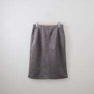 ストレッチスウェード調スカート　ショート丈　(34101)