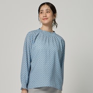 シャーリングブラウス (54101)