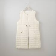 ボンバー中綿ロングジレ　(14102)