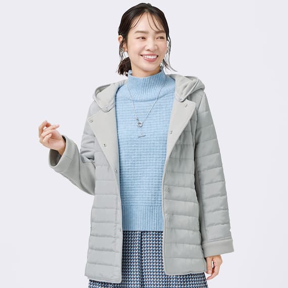 ボンバー中綿ショートブルゾン (14103) 8枚目画像