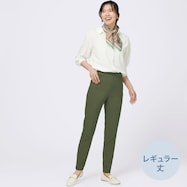 マジックベルトストレッチパンツサマーライト レギュラー丈 (24105)