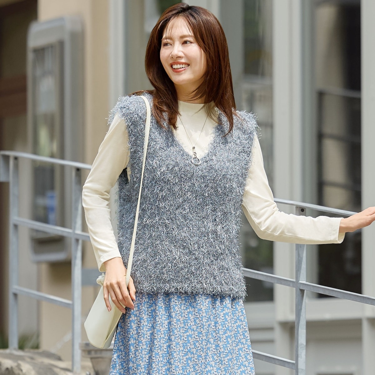 モールフェザーニットベスト (74104) | ニトリネット【公式】 家具