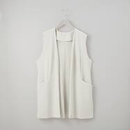 ソフトストレッチミドルジレ　(14105)