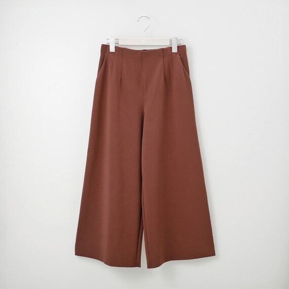 ソフトストレッチセミワイドパンツ レギュラー丈　(24103) 1枚目画像