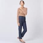 しっとり柔らかニットリブプルオーバー (74105) 2枚目画像