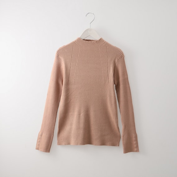 しっとり柔らかニットリブプルオーバー (74105) 5枚目画像