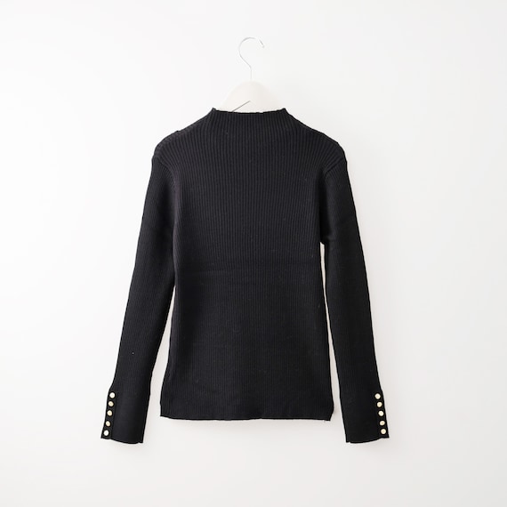 しっとり柔らかニットリブプルオーバー (74105) 6枚目画像